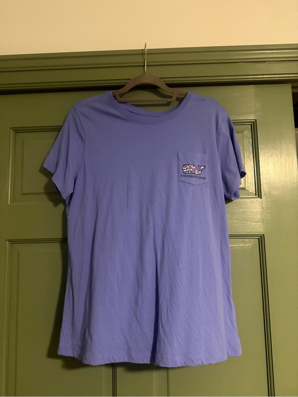 Vineyard Vines Lilac Short Sleeve Pocket Tee